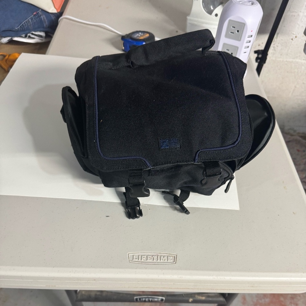 Camera Bag - Case Logic.   Black 7" wide x 12" long x 8" tall